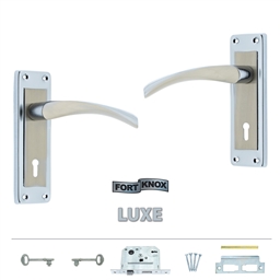 M7D10 - 2 Lever Lockset Arum 6" -M7D10_o_T